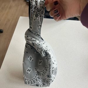 Carlton Yaito Silver Paisley Knot Bag